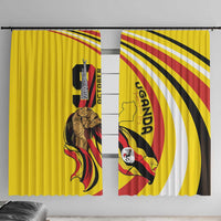 Uganda Window Curtain 63rd Anniversary Of Independence - Wonder Print Shop