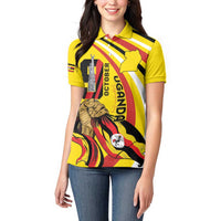 Uganda Women Polo Shirt 63rd Anniversary Of Independence - Wonder Print Shop