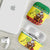 Senegal Christmas AirPods Case Black Santa Playing Djembe Drum - Wonder Print Shop