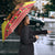 Senegal Christmas Umbrella Black Santa Playing Djembe Drum - Wonder Print Shop