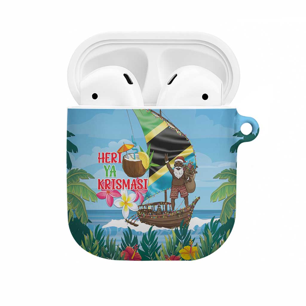 Tanzania Christmas AirPods Case Heri ya Krismasi - Wonder Print Shop