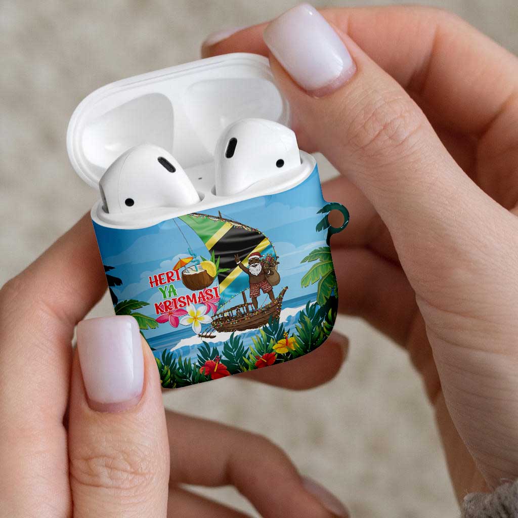 Tanzania Christmas AirPods Case Heri ya Krismasi - Wonder Print Shop