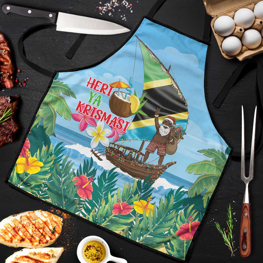 Tanzania Christmas Apron Heri ya Krismasi - Wonder Print Shop