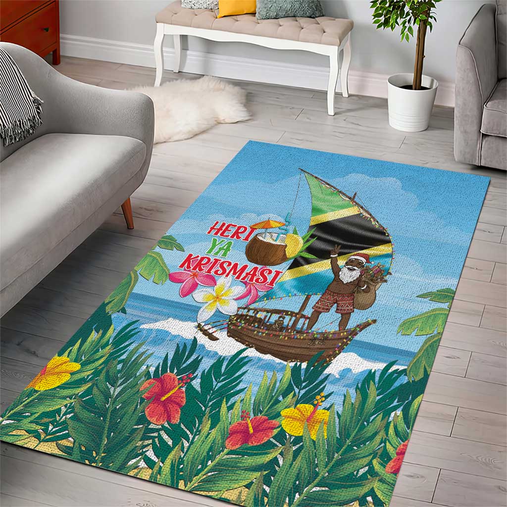 Tanzania Christmas Area Rug Heri ya Krismasi - Wonder Print Shop