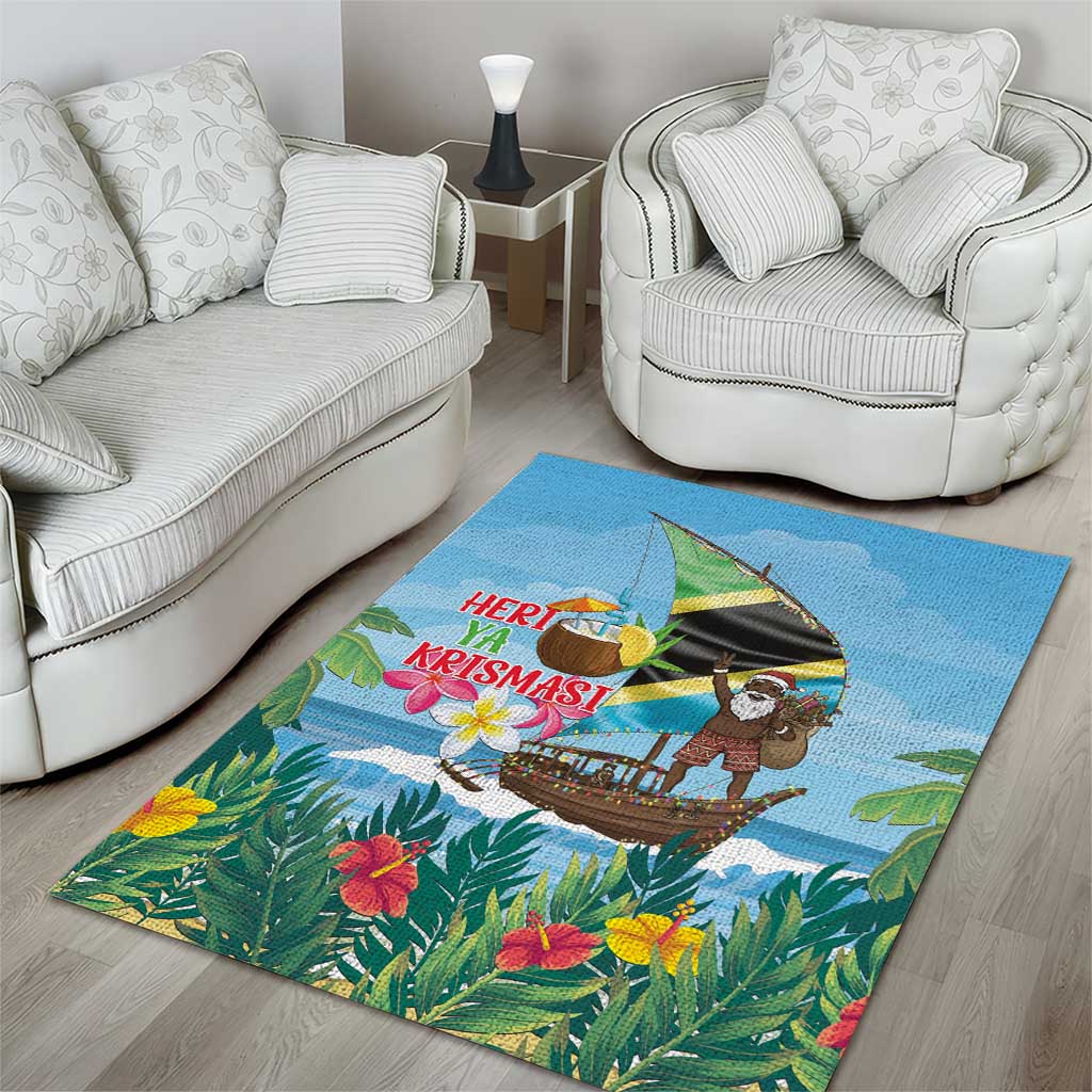 Tanzania Christmas Area Rug Heri ya Krismasi - Wonder Print Shop