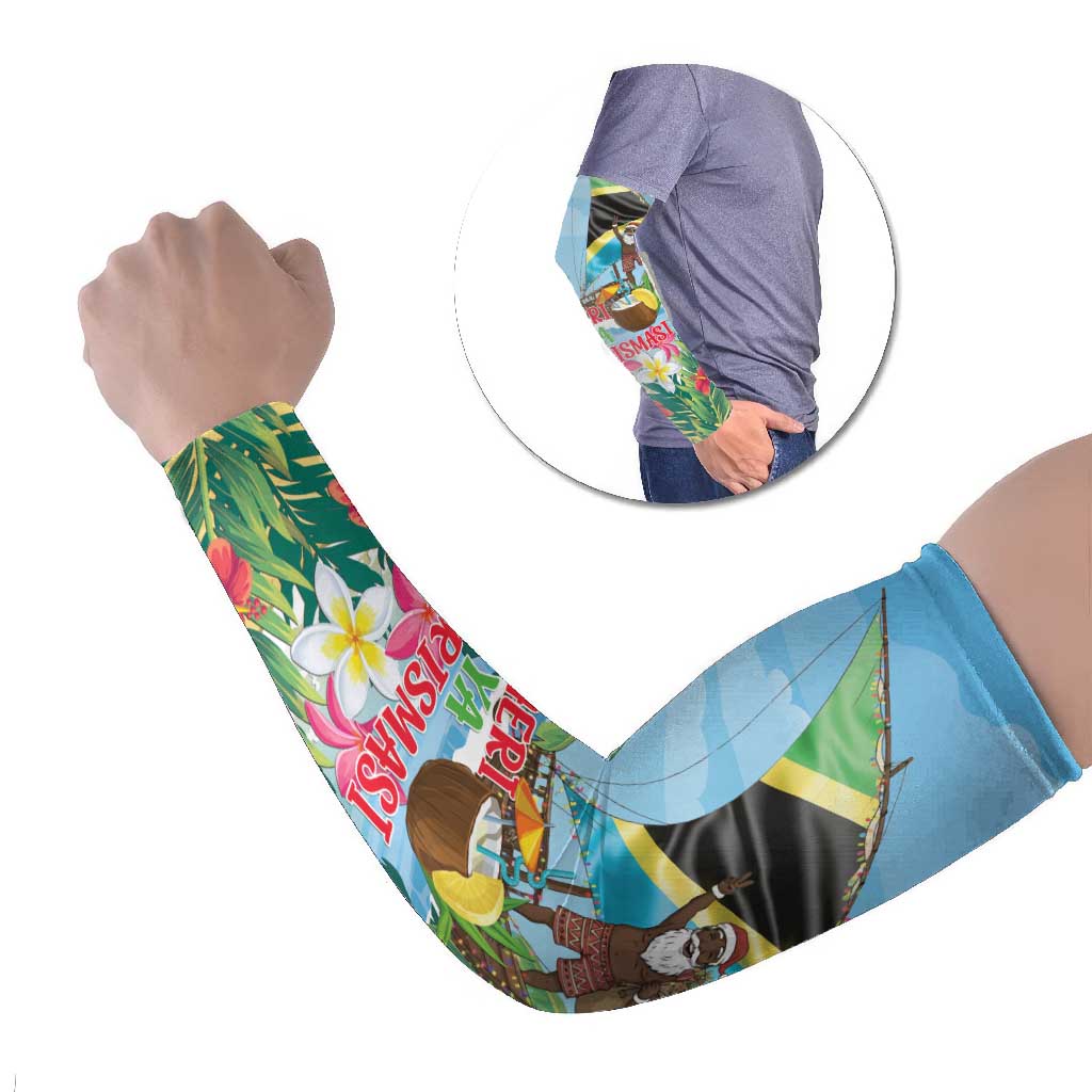 Tanzania Christmas Arm Sleeves Heri ya Krismasi - Wonder Print Shop