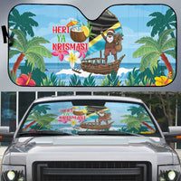Tanzania Christmas Auto Sun Shade Heri ya Krismasi - Wonder Print Shop