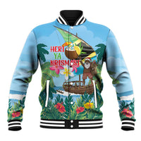 Tanzania Christmas Baseball Jacket Heri ya Krismasi - Wonder Print Shop
