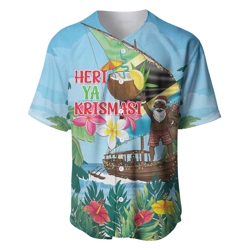 Tanzania Christmas Baseball Jersey Heri ya Krismasi - Wonder Print Shop