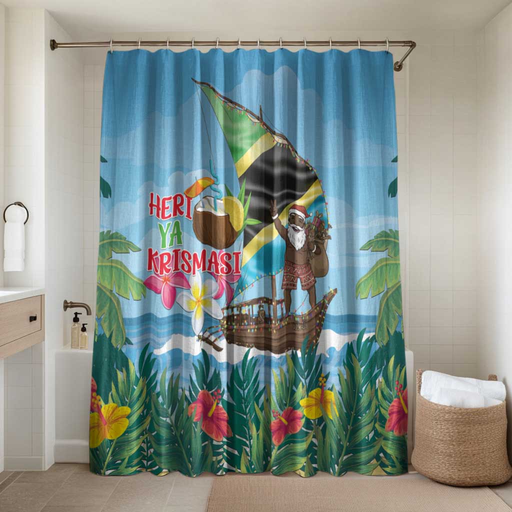 Tanzania Christmas Bathroom Set Heri ya Krismasi - Wonder Print Shop