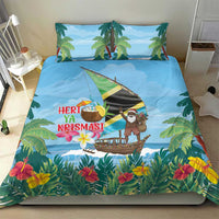 Tanzania Christmas Bedding Set Heri ya Krismasi - Wonder Print Shop