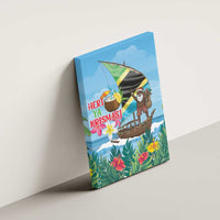 Tanzania Christmas Canvas Wall Art Heri ya Krismasi - Wonder Print Shop