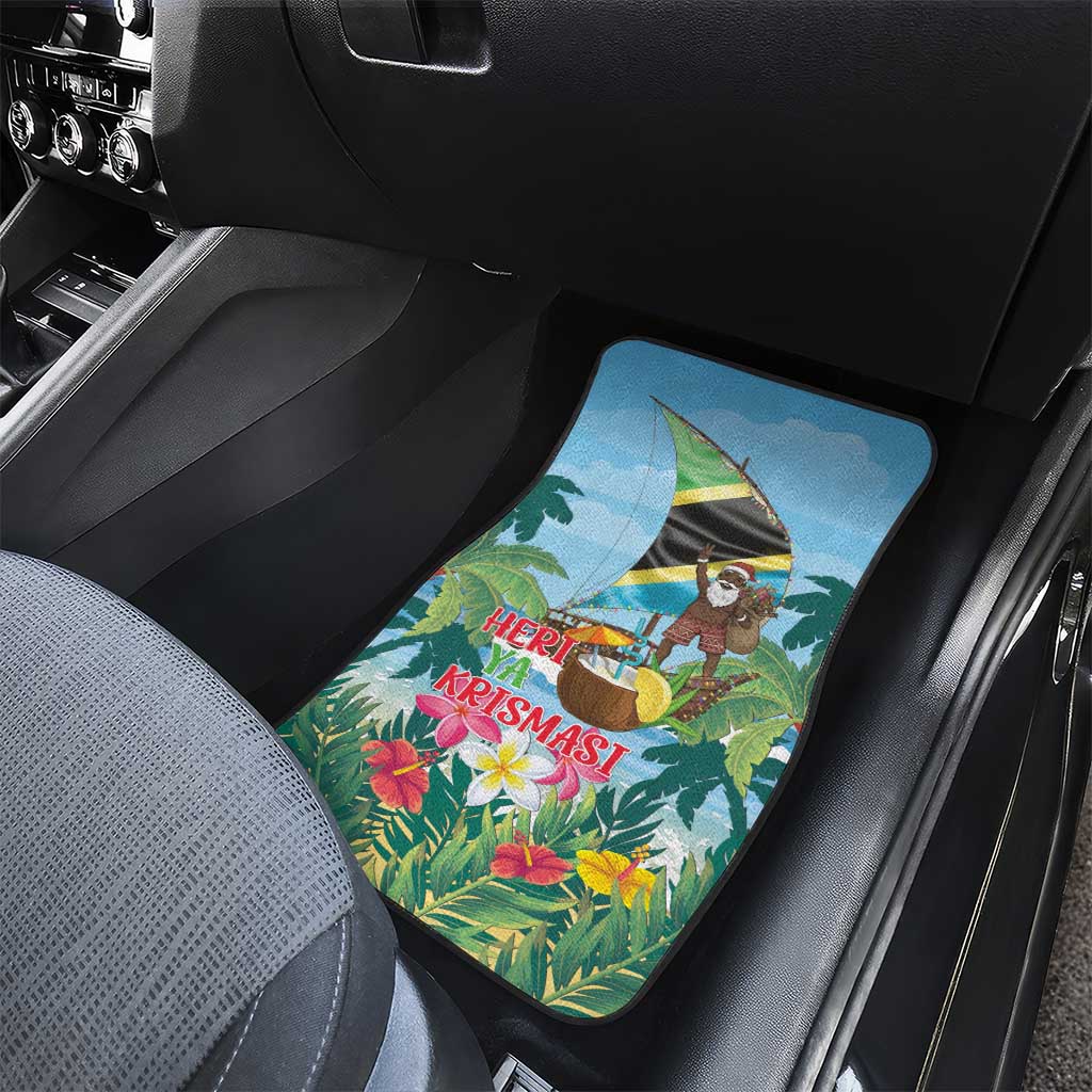 Tanzania Christmas Car Mats Heri ya Krismasi - Wonder Print Shop