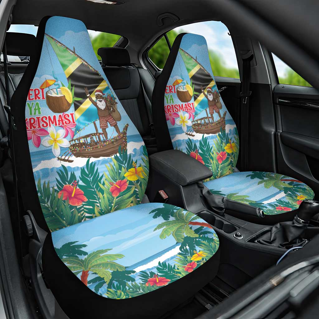 Tanzania Christmas Car Seat Cover Heri ya Krismasi - Wonder Print Shop