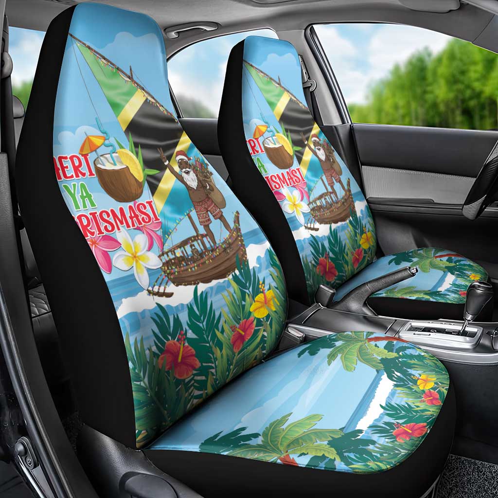Tanzania Christmas Car Seat Cover Heri ya Krismasi - Wonder Print Shop