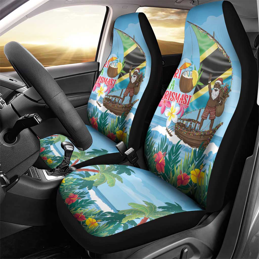 Tanzania Christmas Car Seat Cover Heri ya Krismasi - Wonder Print Shop