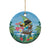 Tanzania Christmas Ceramic Ornament Heri ya Krismasi - Wonder Print Shop