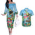 Tanzania Christmas Couples Matching Off The Shoulder Long Sleeve Dress and Hawaiian Shirt Heri ya Krismasi - Wonder Print Shop