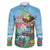 Tanzania Christmas Family Matching Long Sleeve Bodycon Dress and Hawaiian Shirt Heri ya Krismasi - Wonder Print Shop