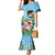 Tanzania Christmas Family Matching Mermaid Dress and Hawaiian Shirt Heri ya Krismasi - Wonder Print Shop