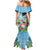 Tanzania Christmas Family Matching Mermaid Dress and Hawaiian Shirt Heri ya Krismasi - Wonder Print Shop