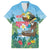 Tanzania Christmas Family Matching Off Shoulder Maxi Dress and Hawaiian Shirt Heri ya Krismasi - Wonder Print Shop