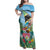 Tanzania Christmas Family Matching Off Shoulder Maxi Dress and Hawaiian Shirt Heri ya Krismasi - Wonder Print Shop