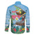Tanzania Christmas Family Matching Off Shoulder Short Dress and Hawaiian Shirt Heri ya Krismasi - Wonder Print Shop