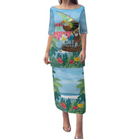 Tanzania Christmas Family Matching Puletasi and Hawaiian Shirt Heri ya Krismasi - Wonder Print Shop