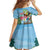 Tanzania Christmas Family Matching Short Sleeve Bodycon Dress and Hawaiian Shirt Heri ya Krismasi - Wonder Print Shop