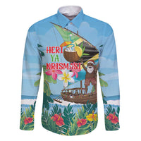 Tanzania Christmas Family Matching Short Sleeve Bodycon Dress and Hawaiian Shirt Heri ya Krismasi - Wonder Print Shop