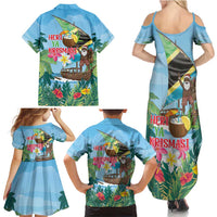 Tanzania Christmas Family Matching Summer Maxi Dress and Hawaiian Shirt Heri ya Krismasi - Wonder Print Shop