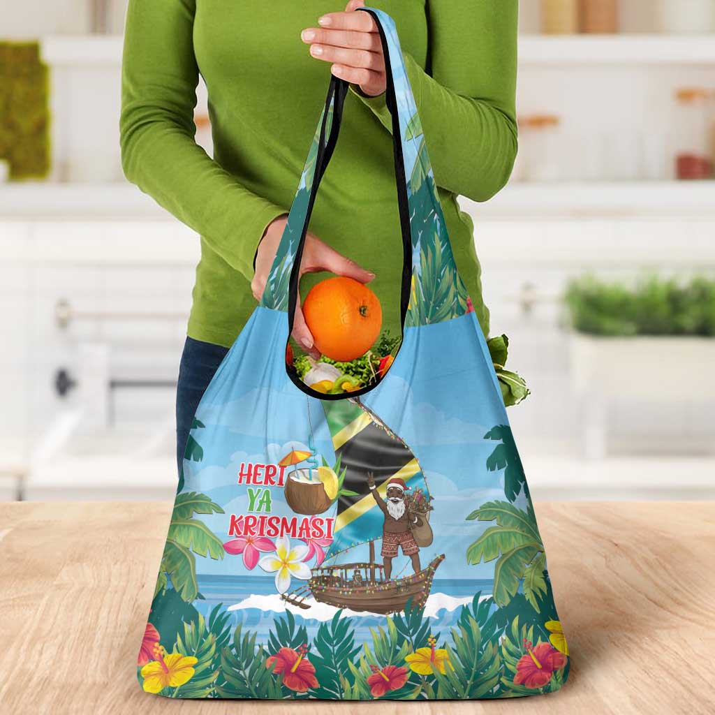 Tanzania Christmas Grocery Bag Heri ya Krismasi - Wonder Print Shop