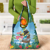 Tanzania Christmas Grocery Bag Heri ya Krismasi - Wonder Print Shop
