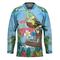 Tanzania Christmas Hockey Jersey Heri ya Krismasi - Wonder Print Shop