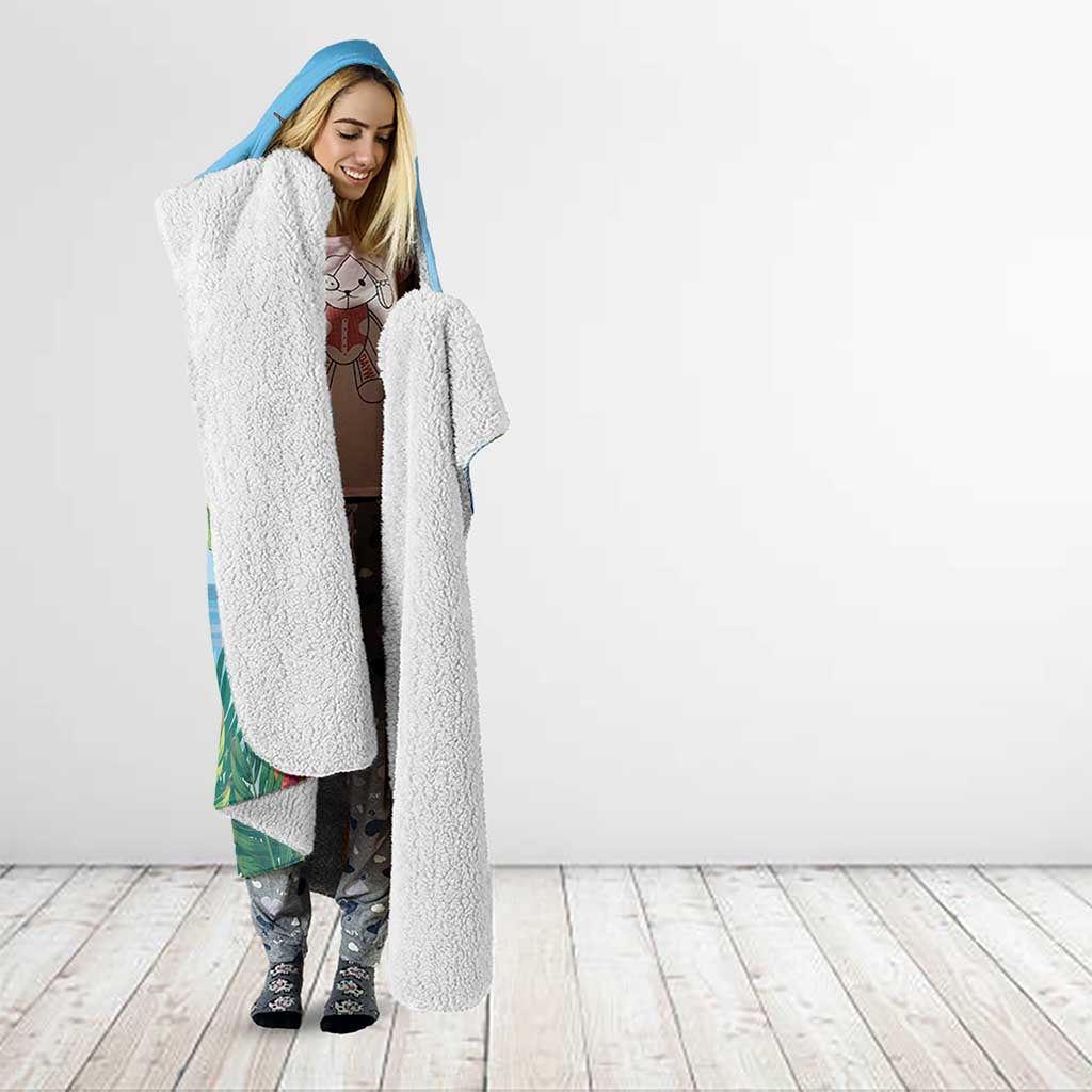 Tanzania Christmas Hooded Blanket Heri ya Krismasi - Wonder Print Shop