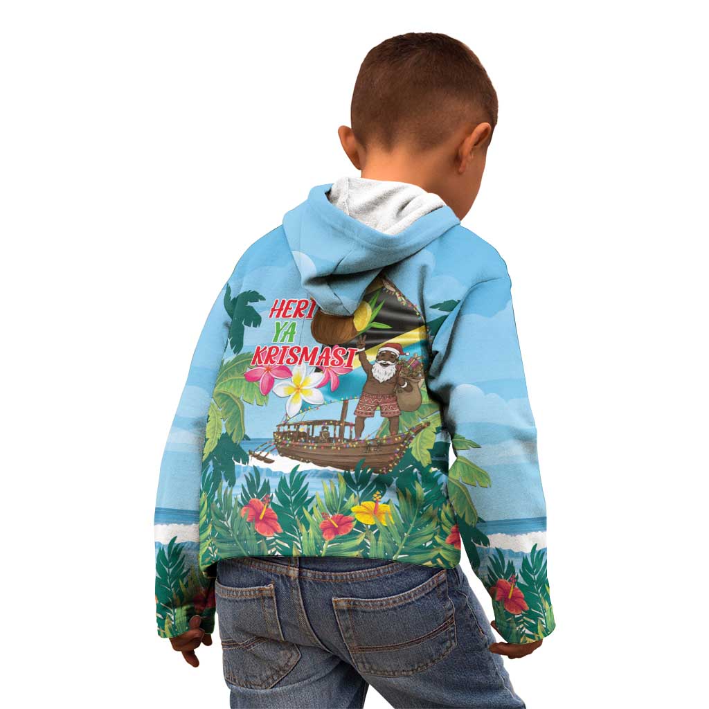 Tanzania Christmas Kid Hoodie Heri ya Krismasi - Wonder Print Shop
