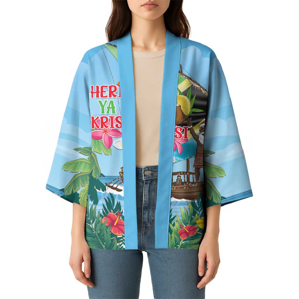 Tanzania Christmas Kimono Heri ya Krismasi - Wonder Print Shop