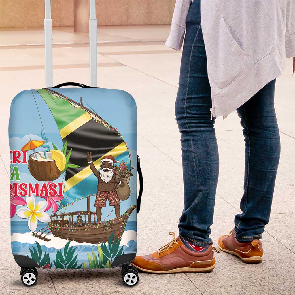 Tanzania Christmas Luggage Cover Heri ya Krismasi - Wonder Print Shop