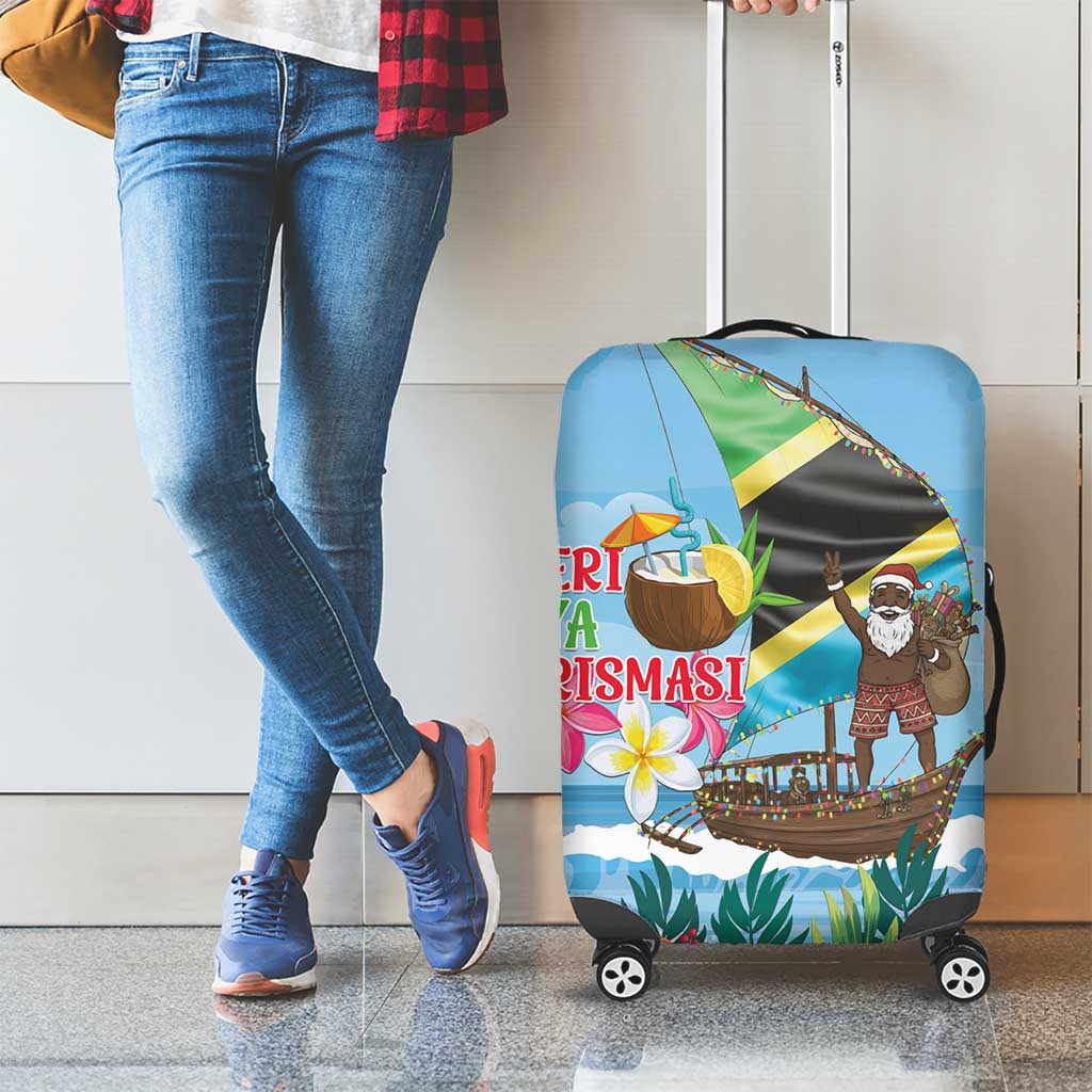 Tanzania Christmas Luggage Cover Heri ya Krismasi - Wonder Print Shop