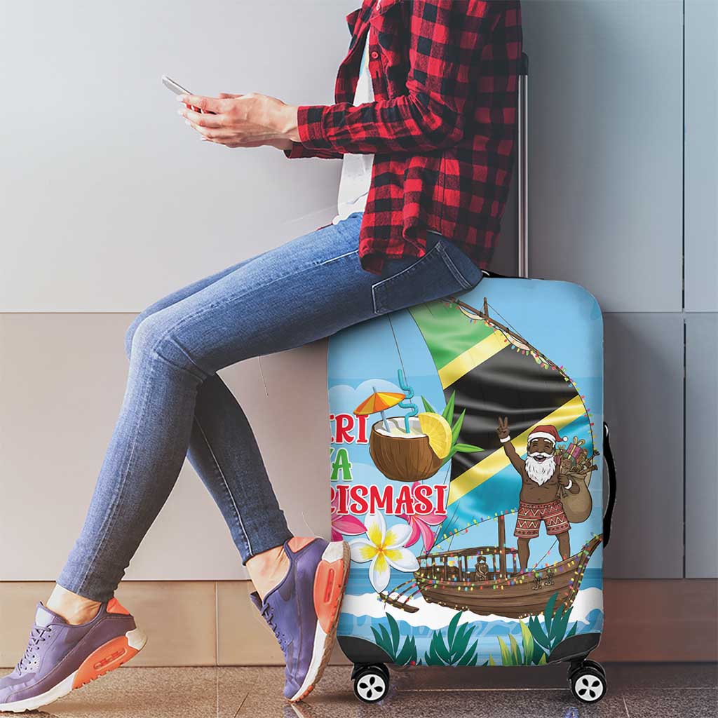 Tanzania Christmas Luggage Cover Heri ya Krismasi - Wonder Print Shop