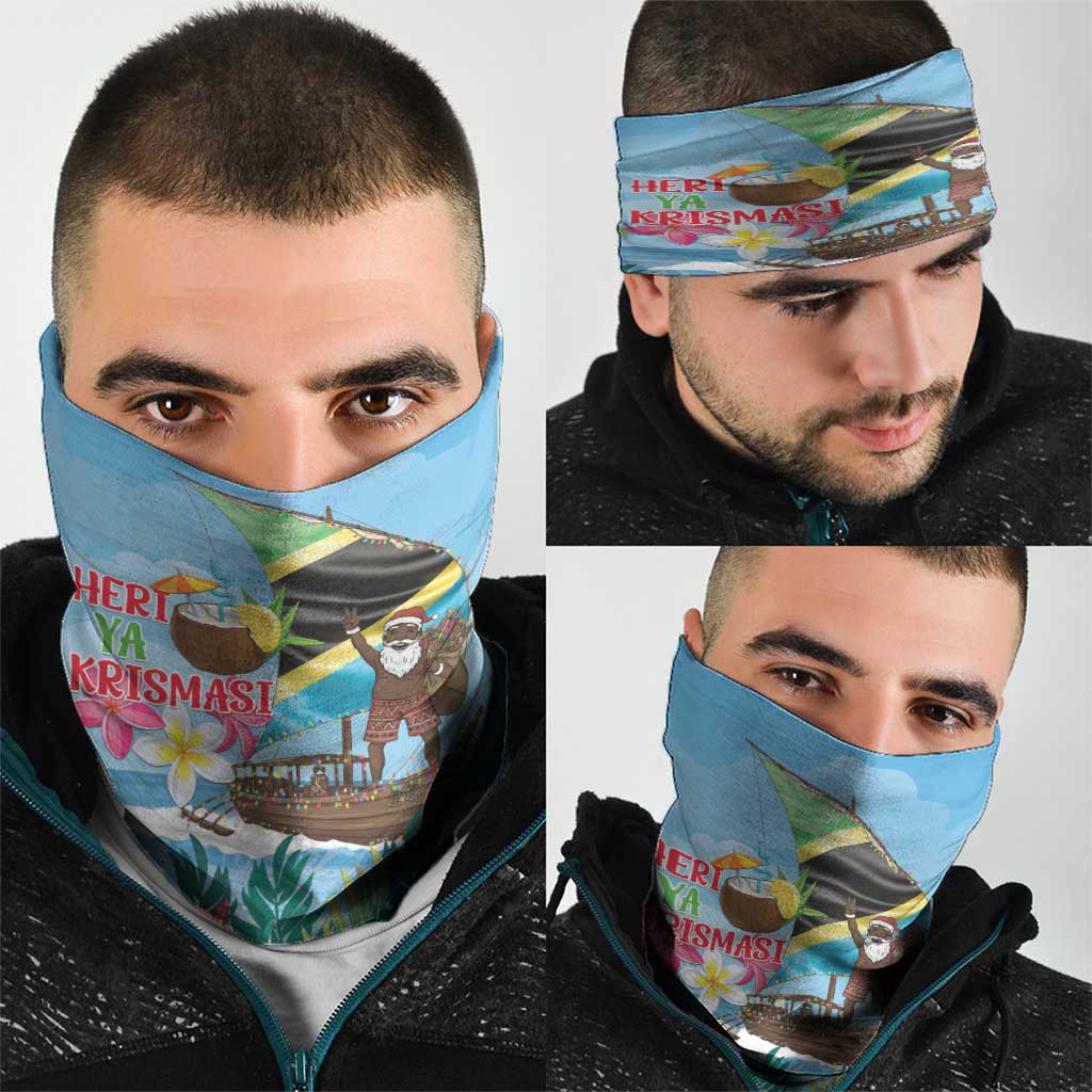 Tanzania Christmas Neck Gaiter Heri ya Krismasi - Wonder Print Shop
