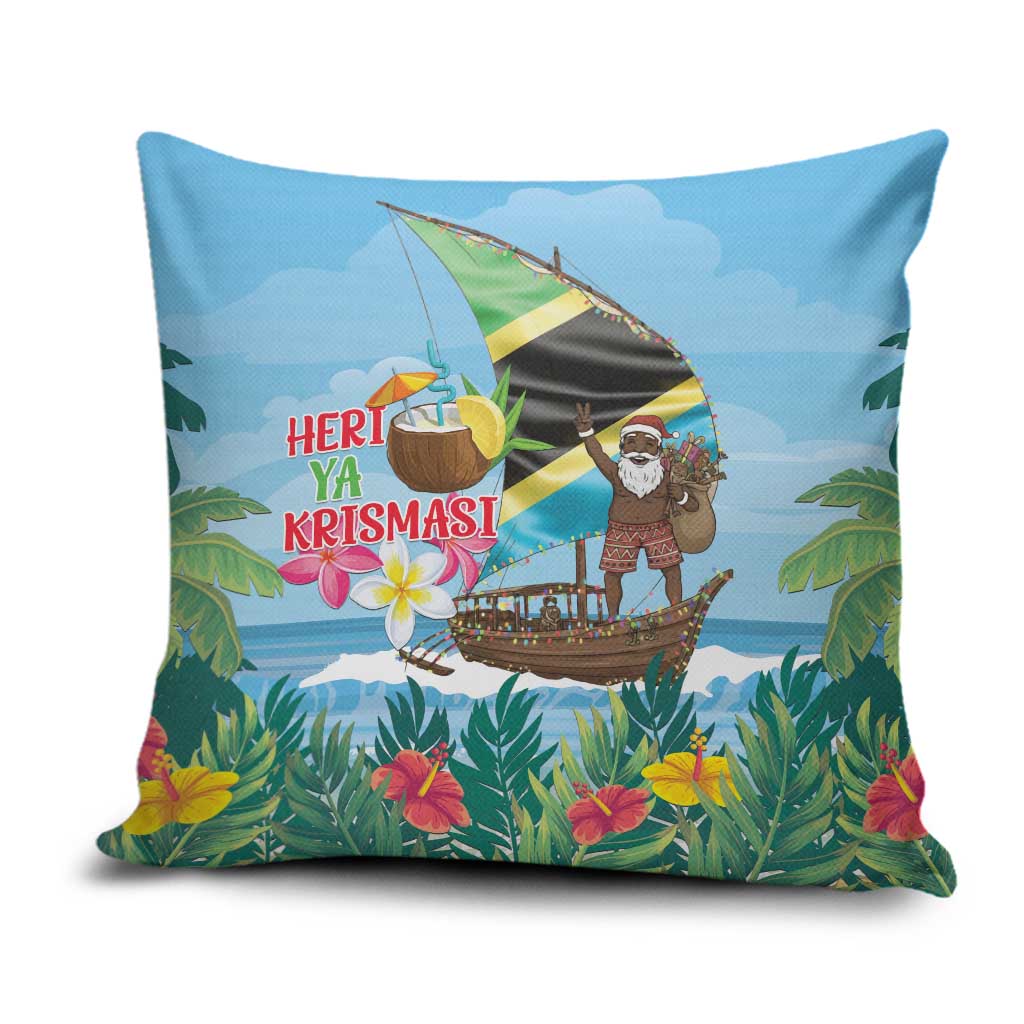Tanzania Christmas Pillow Cover Heri ya Krismasi - Wonder Print Shop