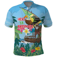 Tanzania Christmas Polo Shirt Heri ya Krismasi - Wonder Print Shop