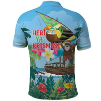 Tanzania Christmas Polo Shirt Heri ya Krismasi - Wonder Print Shop