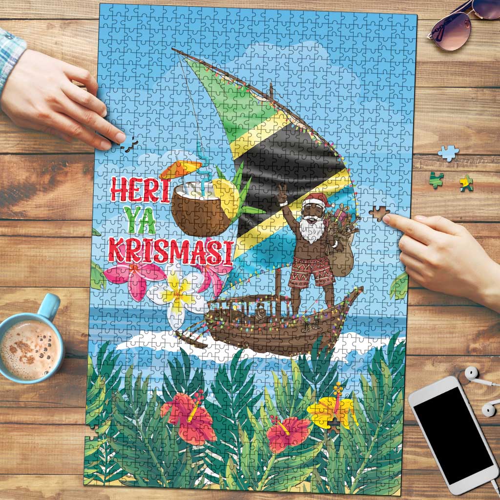 Tanzania Christmas Puzzle Heri ya Krismasi - Wonder Print Shop