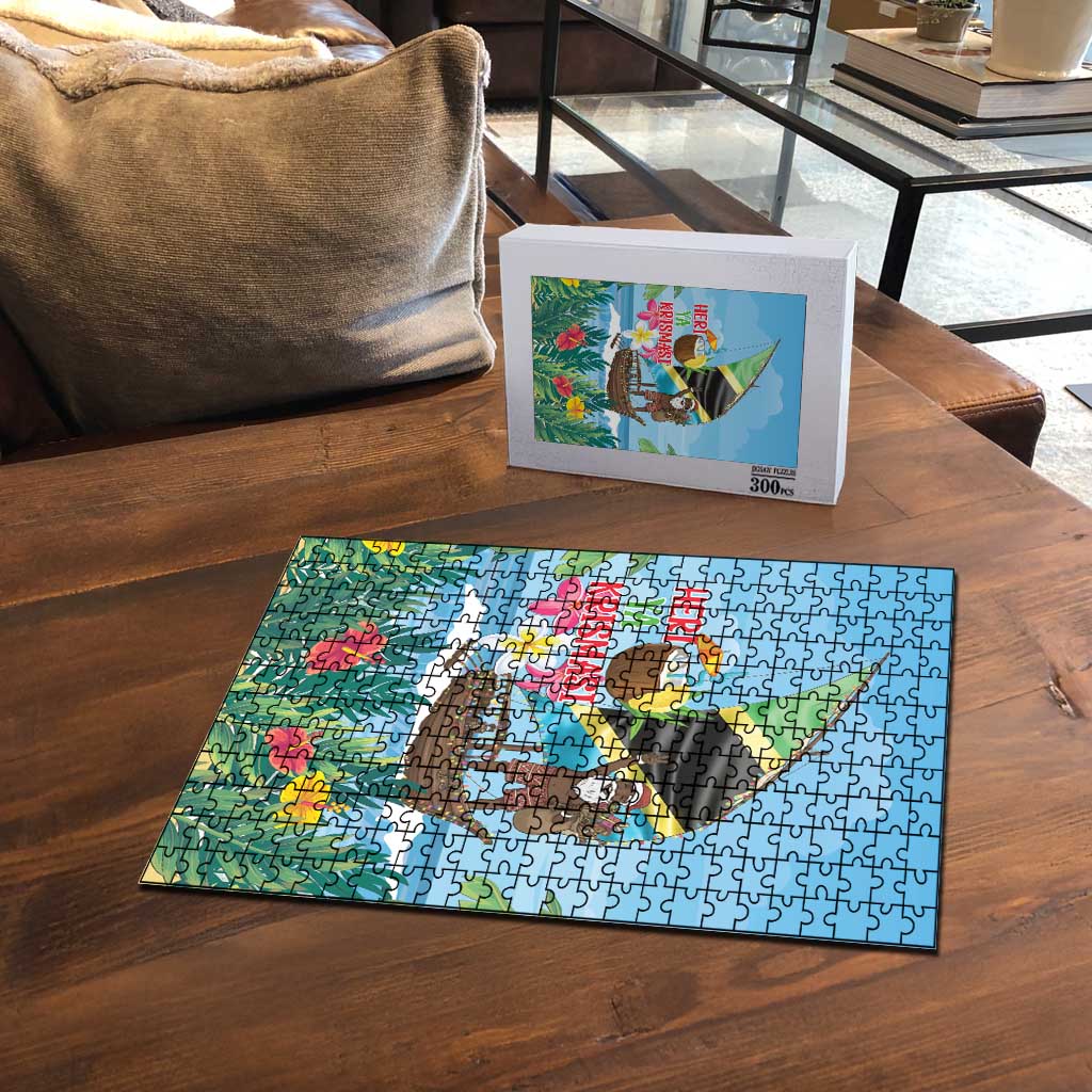 Tanzania Christmas Puzzle Heri ya Krismasi - Wonder Print Shop
