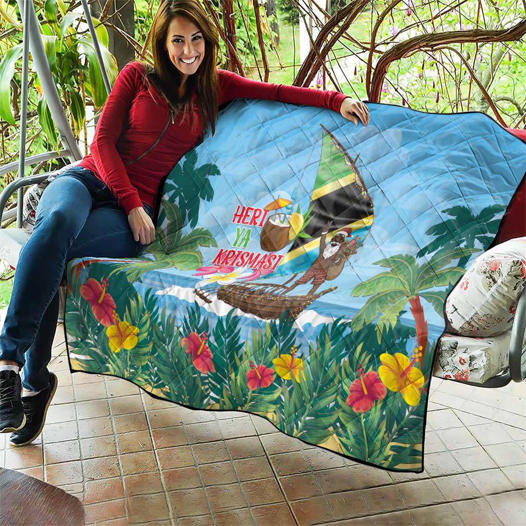Tanzania Christmas Quilt Heri ya Krismasi - Wonder Print Shop