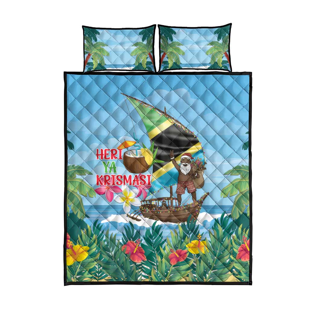Tanzania Christmas Quilt Bed Set Heri ya Krismasi - Wonder Print Shop