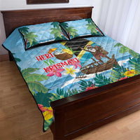Tanzania Christmas Quilt Bed Set Heri ya Krismasi - Wonder Print Shop